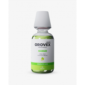 OROVEX GREEN APPLE MOUTH WASH COMPLETE CARE LIQUID FOR FRESH BREATH 250 ML